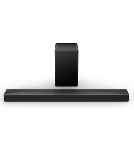 Hisense Barra de som AX3100Q 3.1Ch com subwoofer sem fio, Dolby